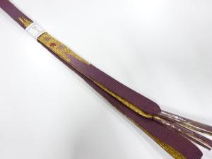未使用品　正絹　高麗　手組帯締め